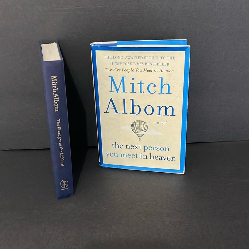 MITCH ALBOM SET OF 2 BOOKS BUNDLE